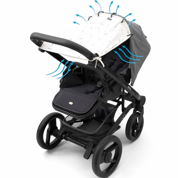 Universal sunshade for pushchair and car seat UPF50+ Dandelion
