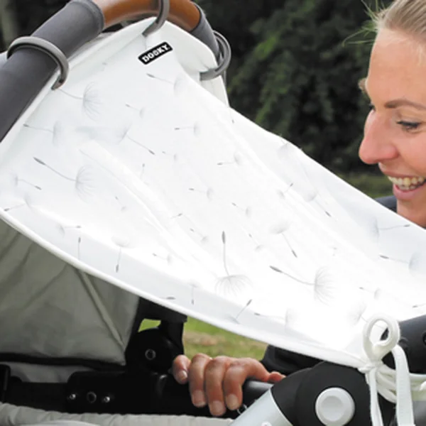 Universal sunshade for pushchair and car seat UPF50+ Dandelion