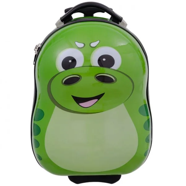 Valise enfant + sac à dos lot de 2 pc bagage à main avec roulettes en Motif dinosaure