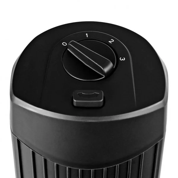 Ventilateur Tour 45 W Ventilateur 70,5 cm Colonne Oscillant et Silencieux 3 Niveaux de Vitesse 24x24x70,5cm Noir