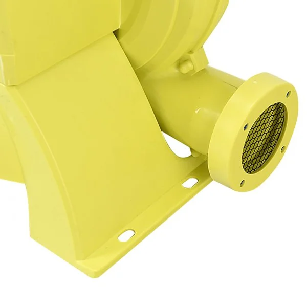 Ventilateur Électrique pour Château Gonflable Barbecue Piscine Pompe Gonflable avec Moteur 680W 220-240V 50Hz Jaune