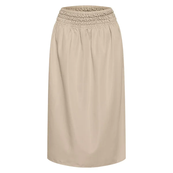Vert Sauge Jupe Maxi À Pois Grande Taille Coordonnée