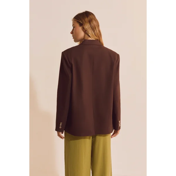 Veste blazer avec lin