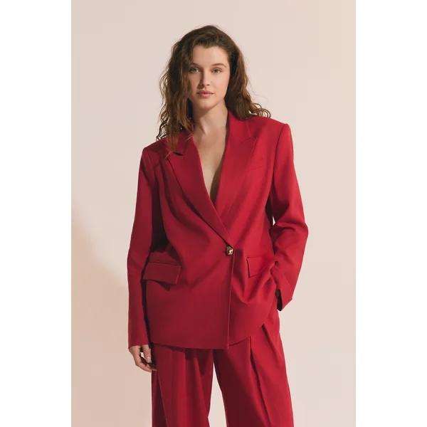 Veste blazer avec lin