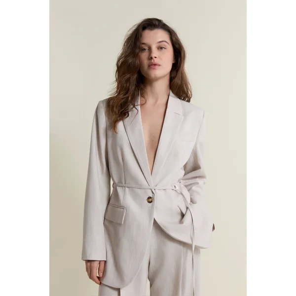 Veste blazer à nouer