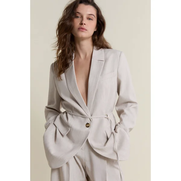 Veste blazer à nouer