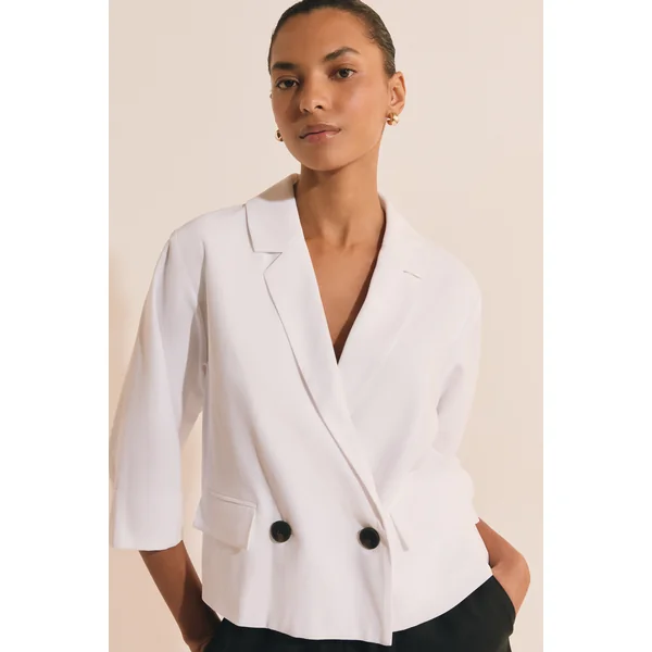Veste courte croisée