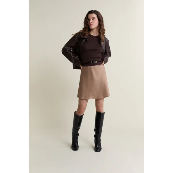Veste courte en vinyle