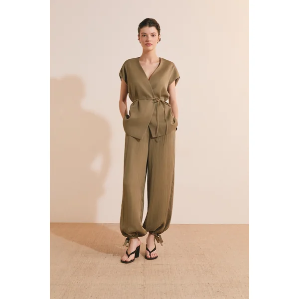 Veste kimono sans manches