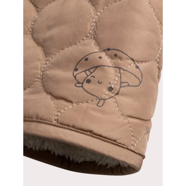 Veste réversible en sherpa naissance - Soins Bébé Naturels & Produits Maman Après Naissance