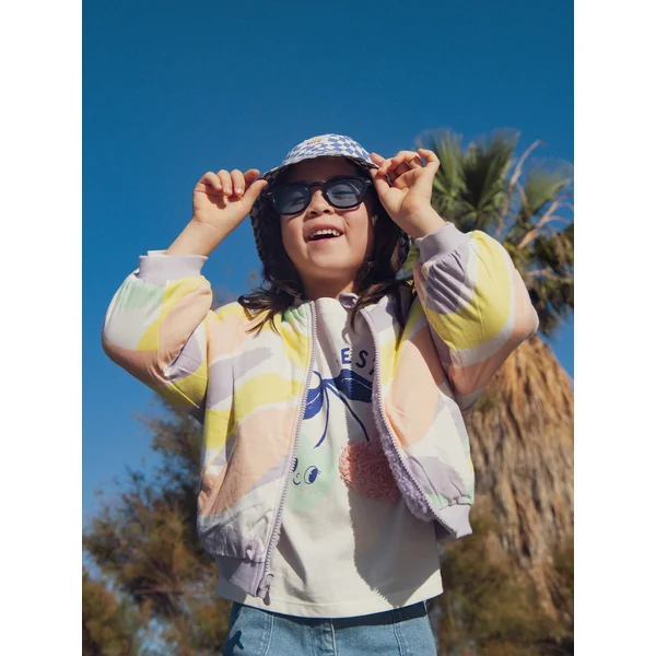 Veste réversible violette pour fille - Soins Bébé Naturels & Produits Maman Après Naissance