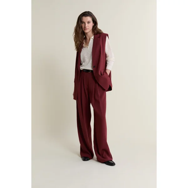 Veste tailleur sans manches
