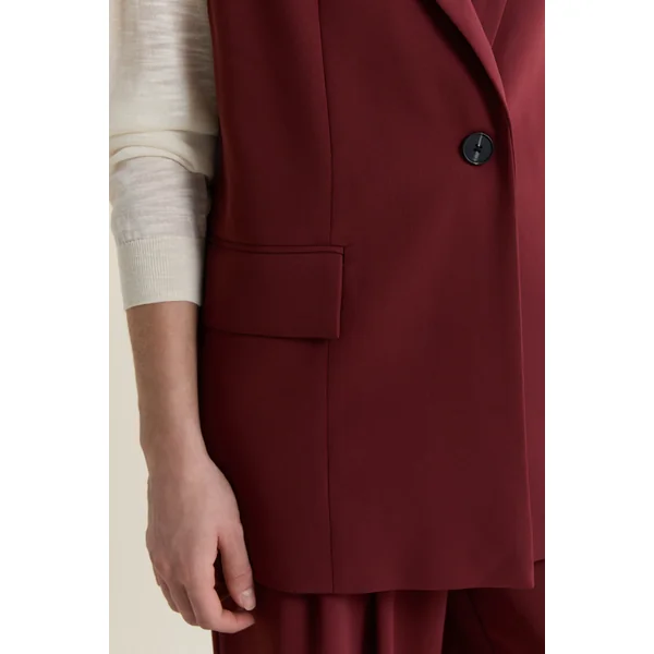 Veste tailleur sans manches