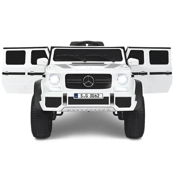 Voiture Eléctrique 12 V pour Enfants 2 Place avec Lumières LED port AUX USB Télécommande Parentale de 3 à 8 Ans Noir/Bleu/Rose/Blanc