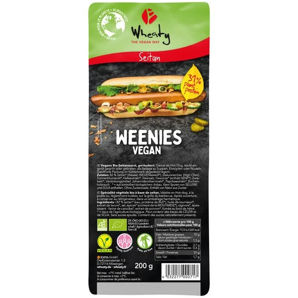 Végé' weenies (4) 200g