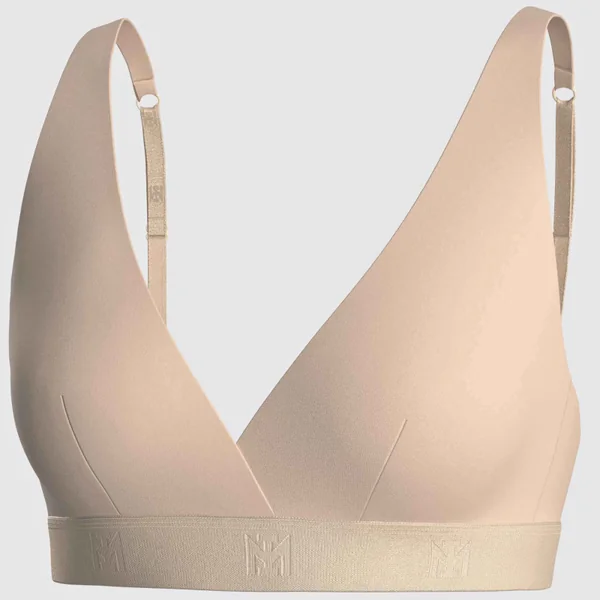 Women's lyocell wirefree triangle bra second skin