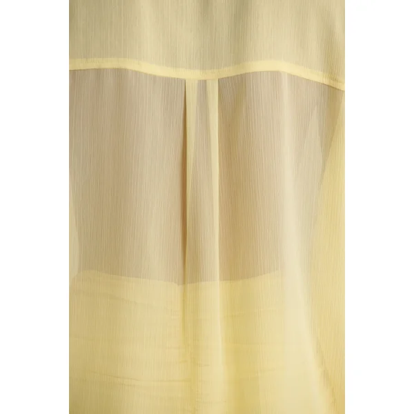 Zinna | Chemise à décolleté plongeant en citron