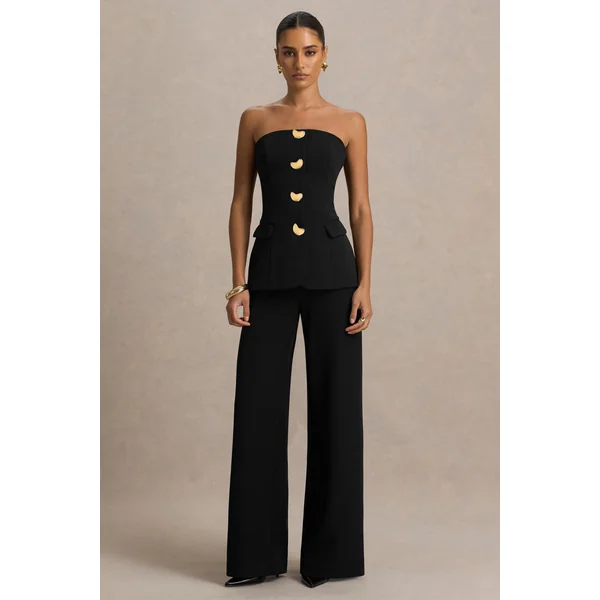 Zoey | Combinaison bandeau noire